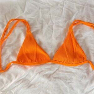 Kulani Kinis Bright Orange Bikini Top